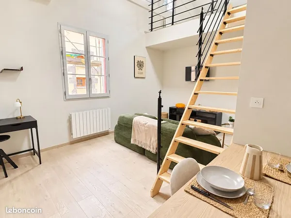 Duplex 2 pièces 37 m²