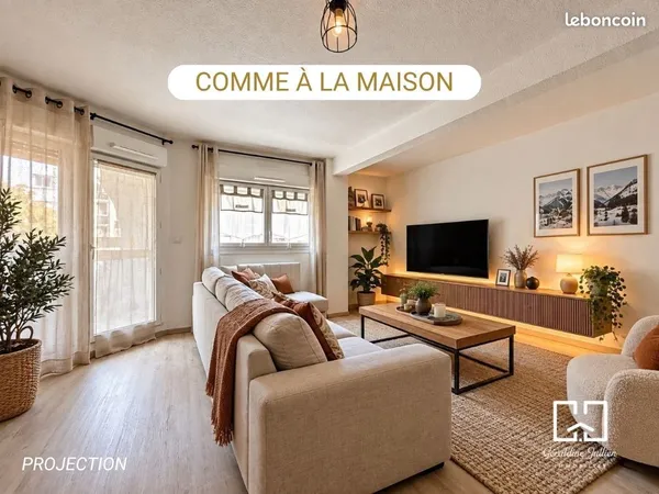 Appartement 3 pièces 74 m²