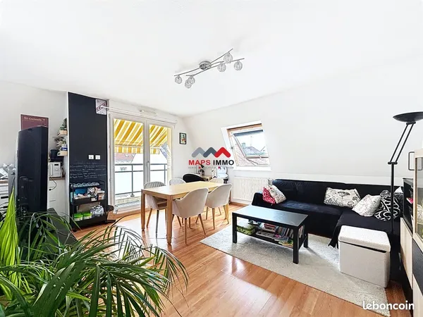 Appartement 3 pièces 61 m²