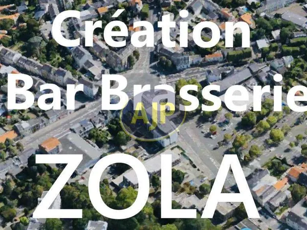 A louer local bar brasserie à Nantes Zola