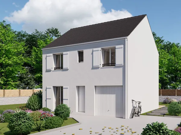 MAISON INDIVIDUELLE 90,28 m² à MANTES LA VILLE