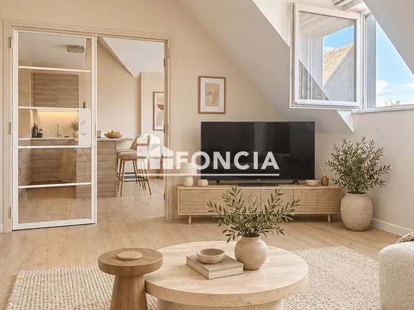 Deauville - Duplex de charme de 55 m² - Dernier étage - À deux pas de la place Morny