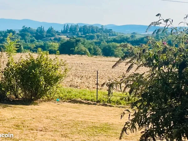 Maison avec vue panoramique sur le Pilat