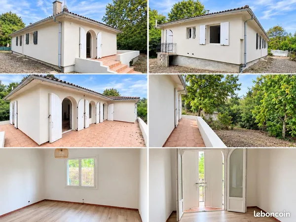 🏡 À LOUER - Maison de 113 m² entièrement rénovée avec jardin clôturé de 3 000 m² à Bourret (82700)