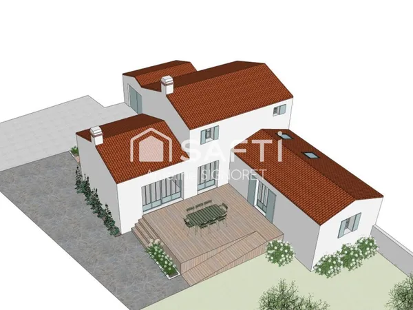 Maison familiale de 3 chambres avec piscine