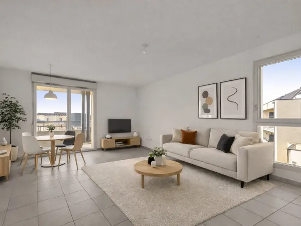 En exclusivité ! DERNIER ÉTAGE ! Appartement T3 de 60 m2 en