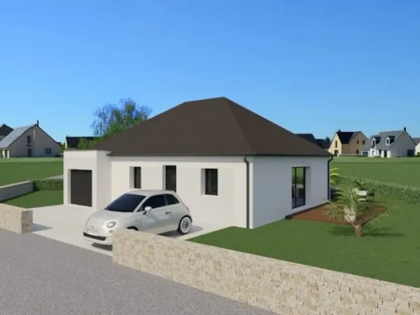Maison neuve 3 pièces 76 m²