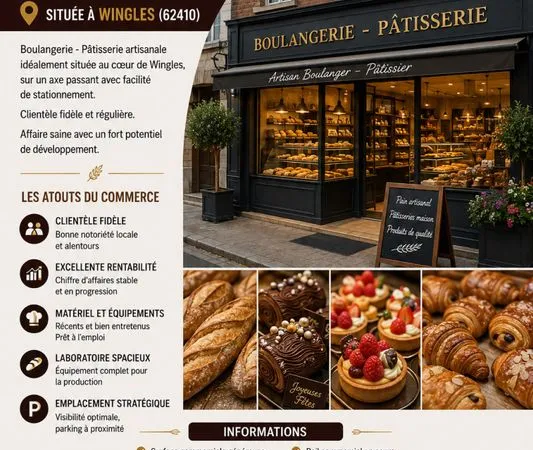 Boulangerie, pâtisserie