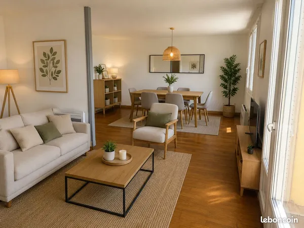 ✨ À LOUER - Bel appartement meublé et refait à neuf de 63 m² avec 2 chambres- La Verpillère
