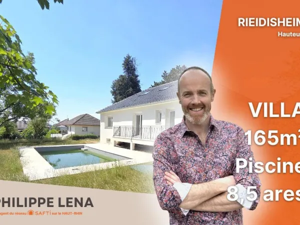 VILLA au calme 4 chambres, 3 Salles d'eau, piscine