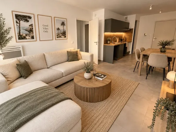 Appartement 2 pièces 40 m²