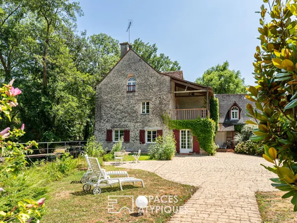 Moulin de caractère réinventé en Vallée de la Sarthe