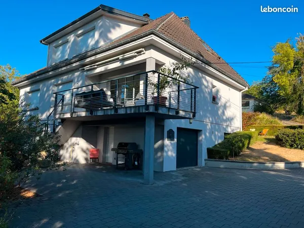 A vendre, Villa d'exception T7 de 177 m2, sur parc arboré de 2000 m2, à Thionville-Guentrange