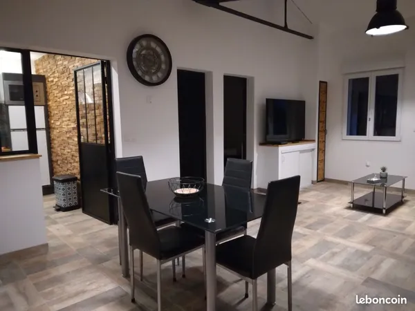 L'Atelier, location 2 personnes, jardin clos & parking sécurisé