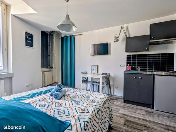 Studio meublé cosy - Hypercentre de Narbonne - Bail Mobilité
