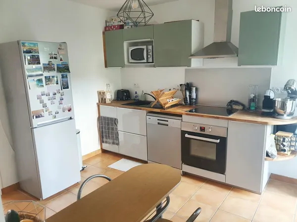 Maison 3 pièces avec jardin