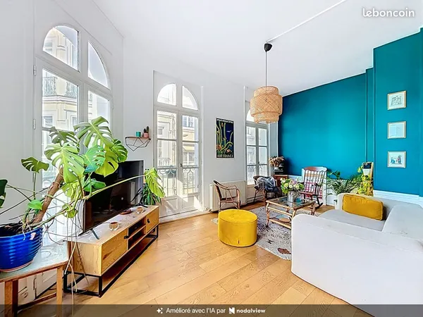 Appartement 2 pièces 56 m²