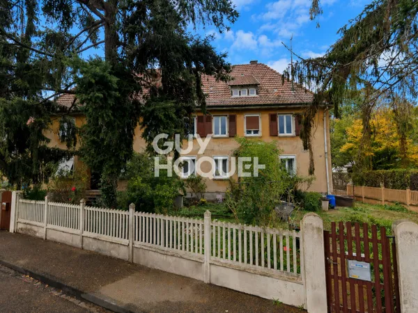 Appartement 3 pièces avec jardin, garage et dépendances à Sélestat