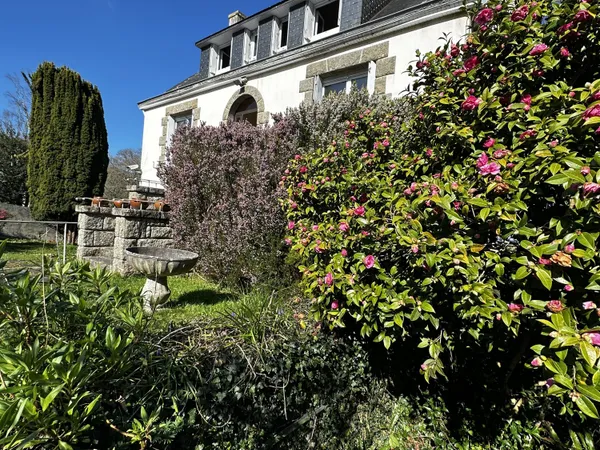 Maison vue mer à Locronan  proche Quimper