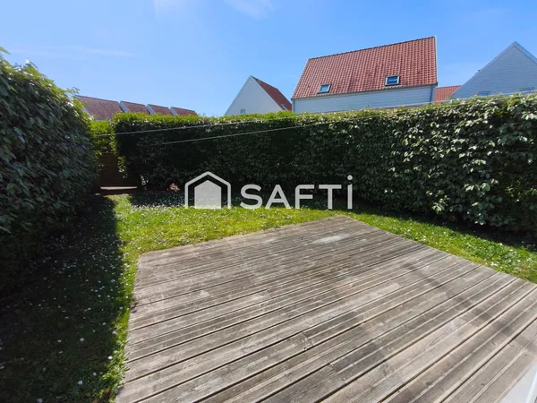 maison semi mitoyenne 3 chambres jardin parking