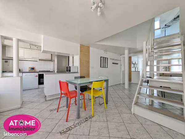 Duplex 4 pièces 80 m²
