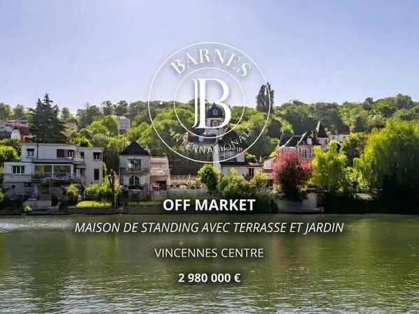 BARNES VINCENNES - PROPRIETE DE STANDING AVEC JARDIN - CENTRE