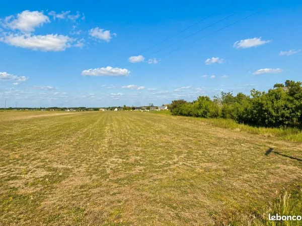 Terrain 502 m² Neuille Pont Pierre
