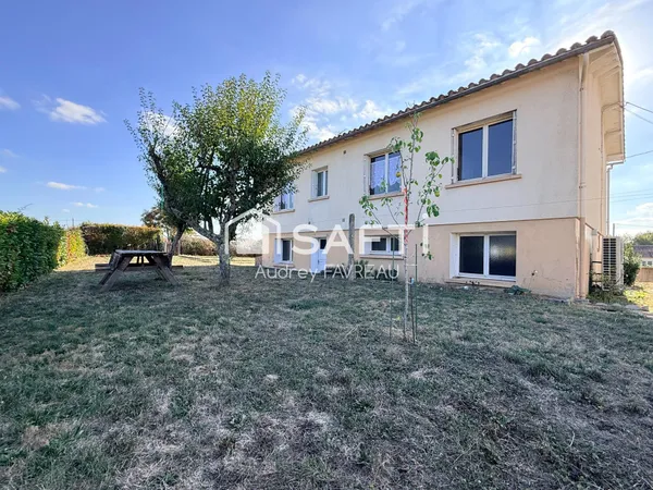 Maison individuelle - 110m2 habitables - Terrain