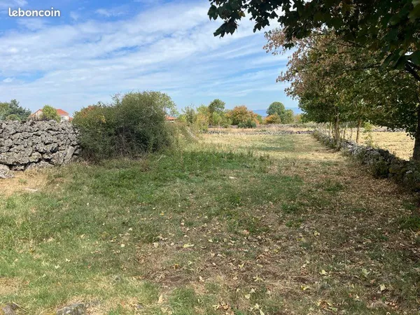 Terrain 830m2 Cayres tarif : 24000