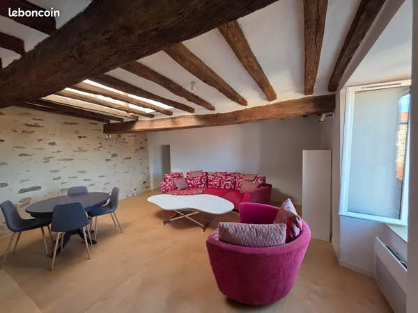Appartement meublé 2 pièces 70m²