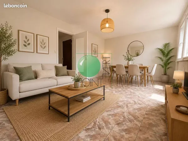 Appartement 3 pièces 55 m²