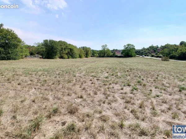 Terrain 2559 m² Montsalès