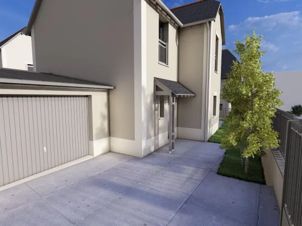 A VENDRE MAISON D'ARCHITECTE NEUVE // DINAN CENTRE//4 CHAMBRES//VIE DE PLAIN PIED