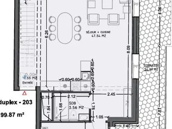 Appartement 5 pièces 100 m²