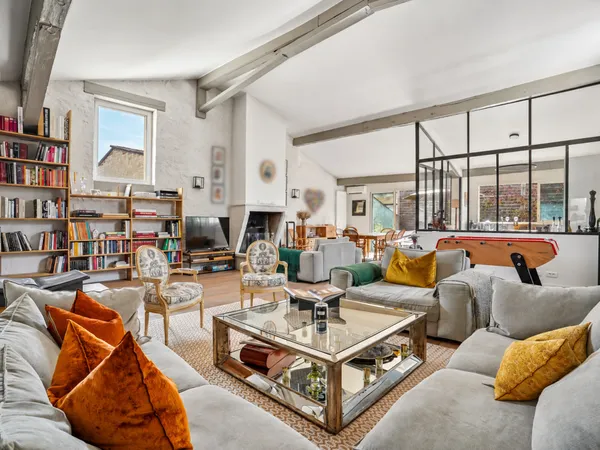 Bordeaux Chartrons - Loft de 163 m², 3 chambres et terrasse sans