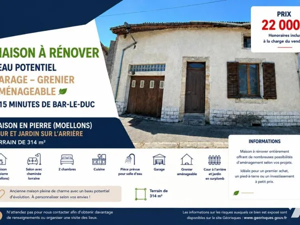 Maison 3 pièces 83 m²