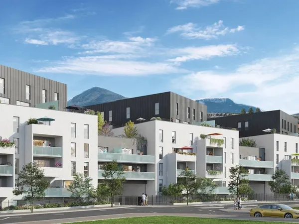 Appartement T4 de 84.62 m² au 4ème étage avec jardin suspendu -