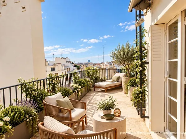 PARIS 18eme - Butte Montmartre - 120 m2 - Terrasse