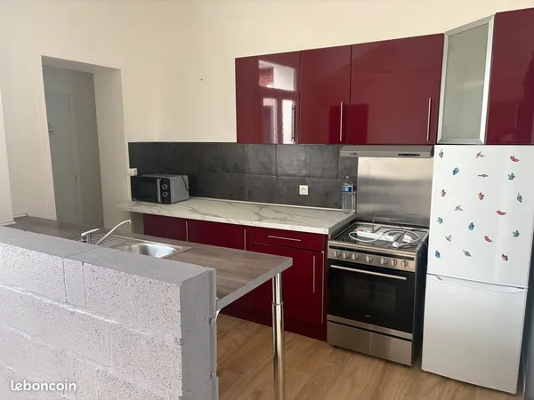 Location appartement avec cour