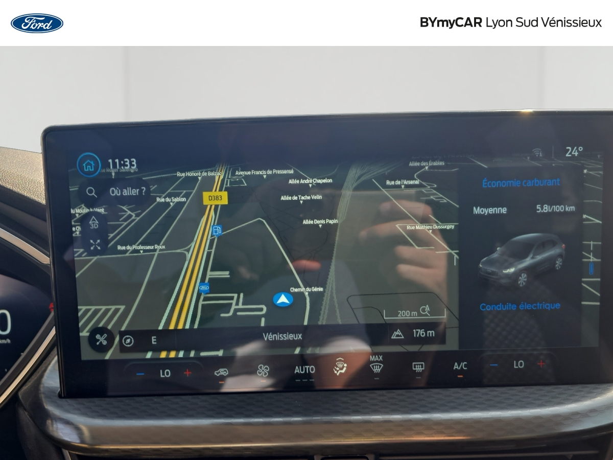 Ford Kuga 2.5 Duratec 180 ch FlexiFuel FHEV E85 Powershift — photo 25