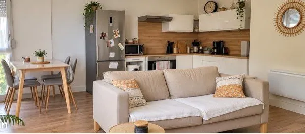 Appartement T2 de 42 m² avec garage à Saint-Saulve