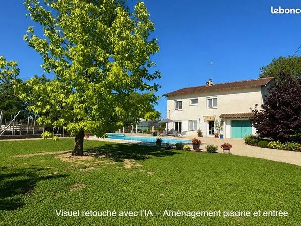 MAISON RENOVEE 145 m², GARAGE 40 m², TERRAIN 1 555 m², CORSANT-LA NEUVE