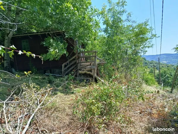 Terrain + chalet a retaper