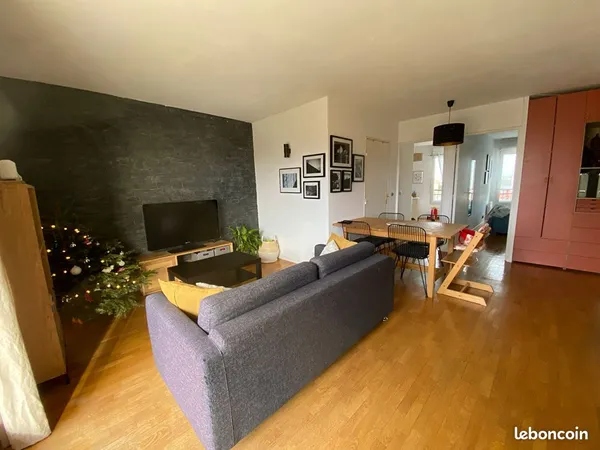 Appartement 3 pièces 63 m²
