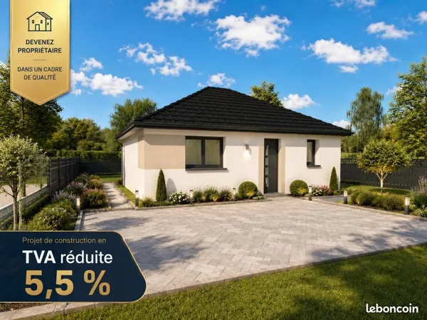 Maison 3 pièces 60 m²