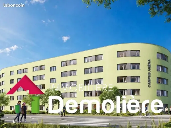 Studio 1 pièce 19 m²