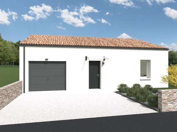 Maison 2 pièces 66 m²