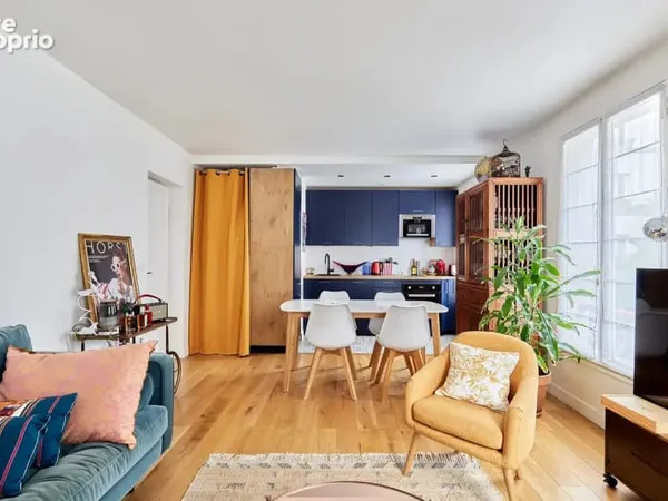 QUARTIER JOURDAIN Paris 19 vente appartement 3 pièces