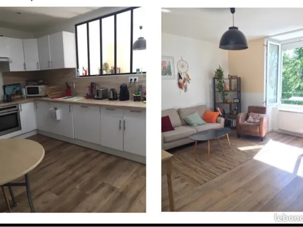 Appart T5 rénové en 2018, + garage + cave à Dole Saint Ylie