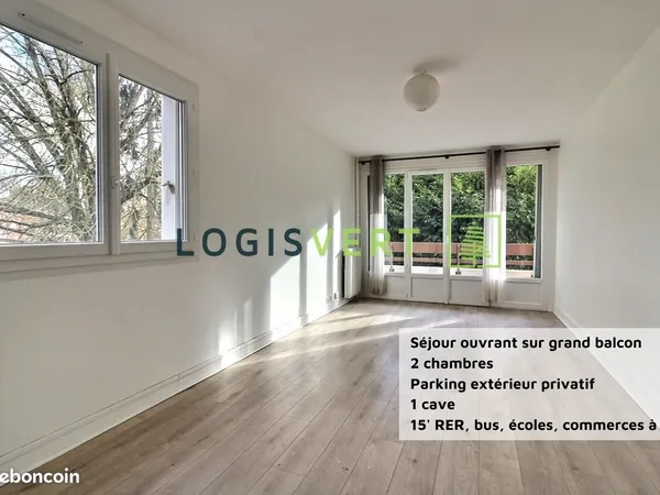 Appartement 3 pièces 64 m²